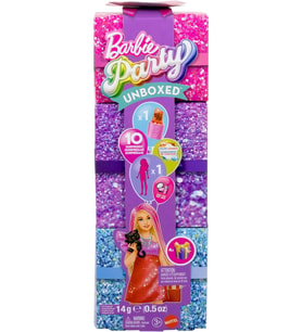 Barbie Parti Paketi Bebek Ve Aksesuar, Glam Party Series - Red Original Doll, Jfy68 (Çok Renkli)