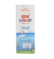 New Life EFA Liquid Tutti Frutti Balık Yağı Şurubu 150 ml