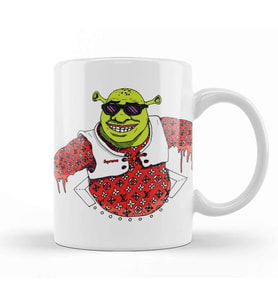 Unleash Shrek Kupa Bardak Porselen