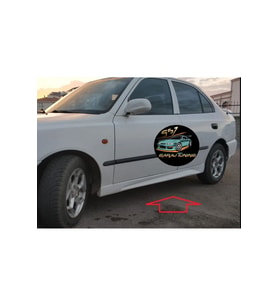 HYUNDAİ ACCENT 1 YUMURTA KASA MARŞPİYEL TAKIMI FİBERGLASS BOYASIZ