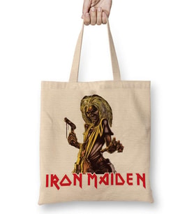 İron Maiden Bez Çanta Uzun Saplı