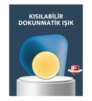 Mey İthalat® Hareket Sensörlü USB Şarjlı LED Gece Lambası Enerji Tasarruflu