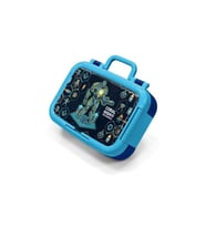 CORAL HIGH 39146 KIDS LACİVERT ROBOT DESENLİ 2 BÖLMELİ PASLANMAZ ÇELİK YEMEK KABI