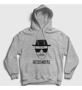 Presmono Unisex Gri Heisenberg Breaking Bad Kapüşonlu Sweatshirt 184760tt (Gri)