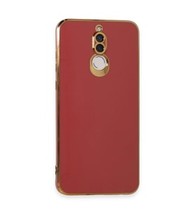 Huawei Mate 10 Lite Kılıf Volet Silikon - Kırmızı
