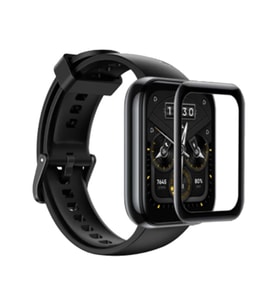 OPPO Realme Watch 2 Pro 3D Full Kaplama Ekran Koruyucu PET+PMMA SİYAH