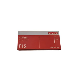 Kımex F15 Tabanca Çivisi  15mm Uzunluk  Dayanıklı ve Uzun Ömürlü (STD)