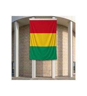 Gine Bayrağı 140gr Premium Raşel Kumaş 200x300 cm