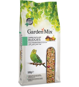 Gardenmix Platin Seri Vitaminli Meyveli Muhabbet Kuşu Yemi 500 gr