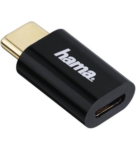 Adaptör, Micro Usb Soket- Usb -C Fiş, Siyah (Çok Renkli)