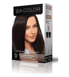 Sea Color Saç Boyası 4/0 Kahve
