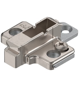 Blum Clip Menteşe Tabanı, Haç tipi, 6 mm, Zamak, Vidalı 175H9160