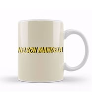 Nelson Mandela Quotes Art Gift   Vintage Retro Style Kupa Bardak Porselen