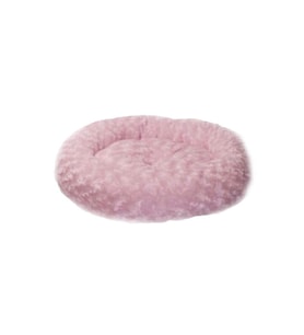 Peluş Şeker Pembe Kedi ve Köpek Yatak, Konforlu ve Şık Tasarım