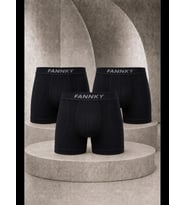 Night Erkek Casual Comfort Günlük 3 Lü Boxer