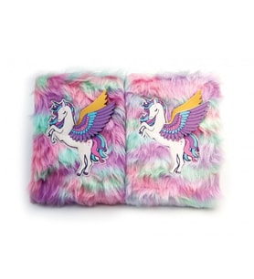 Unicorn Tasarımlı Peluş Hatıra Defteri