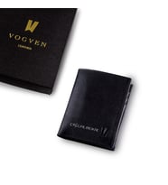 Vogven Marka İsme Özel Deri Cüzdan Dikey Model