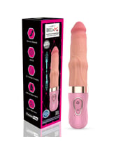 İleri Geri Hareketli Akıllı Isıtmalı Ultra Yumuşak Dokulu Realistik Yapay Penis Vibrator