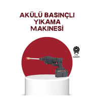Çok Fonksiyonlu Şarjlı Basınçlı Yıkama Tabancası Ev Araç Bahçe
