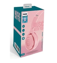 Phixi Basic HP300R Bluetooth Kulaklık Pembe