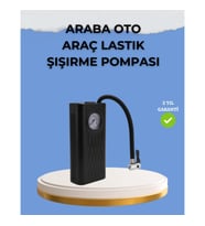 Mey İthalat® Çok Fonksiyonlu Dijital Gösterge Elektrikli Lastik Pompası
