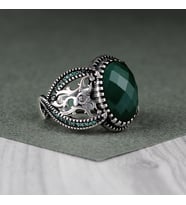 Zirkon Taşlı 925 Ayar Gümüş Yüzük