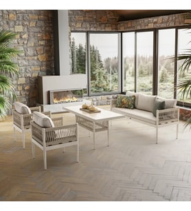 Lyon Midi Bahçe Balkon Oturma Grubu