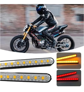 24 Smd Led Çakarlı Stop  Kayar sinyal 10cm