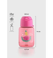 Renga Moi Baby Desenli 330 ml Tritan Şişe 912061 Pembe