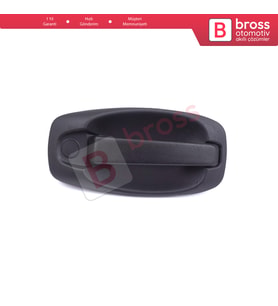 Bipper Fiorino Doblo Nemo için Sürgülü Kapı Açma Kolu 9101LC, 735507854
