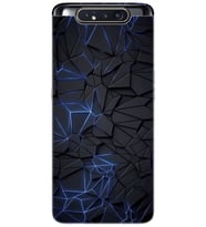 Samsung Galaxy A80 (SM-A805F) Uyumlu Kılıf Desen Baskı Silikon Karmaşık Design STK:1874