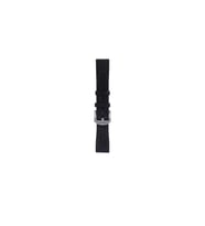 Fro LW38-43 20 mm Hakiki Deri İguana Siyah Kordon Silver Toka
