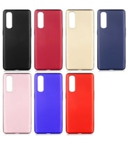 Oppo Reno 3 Pro 5G Uyumlu Kılıf Zore Premier Silikon Kapak (Kırmızı)