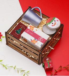 2025 Yılbaşı Yeni Yıl Hediye Seti Kupa Bardak, Mum, Bitki Çay, Magnet