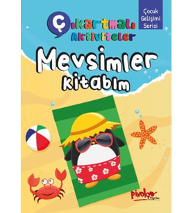 Çıkartmalı Aktiviteler Mevsimler Kitabım