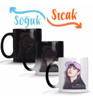 Blackpink Lisa 05 Sihirli Kupa Bardak Porselen