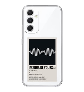 Samsung Galaxy A34 Uyumlu I Wanna Be Yours Arctic Monkeys Tasarımlı Şeffaf Telefon Kılıfı