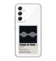 Samsung Galaxy A34 Uyumlu I Wanna Be Yours Arctic Monkeys Tasarımlı Şeffaf Telefon Kılıfı