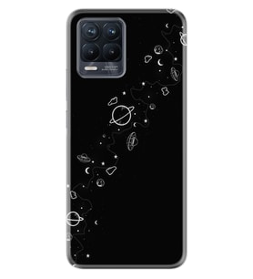 8 8 Pro Kılıf Silikon Desen Özel Seri Planet 1620