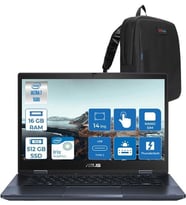 Asus Expertbook Intel Core Ultra 7 150U 16GB 512GB SSD Intel Iris x Graphics 14" Fhd 4g Sim Windows 11 Pro Dokunmatik Taşınabilir Bilgisayar B3402FVAH01 + Zettaçanta