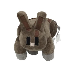  Minecraft Rabbit Tavşan Peluş Oyuncak 18 CM (Kahverengi)