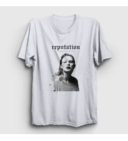 Presmono Unisex Beyaz Reputation Taylor Swift T-Shirt 312653tt
