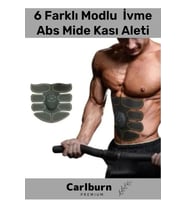 Özel Üretim 6 Farklı Modlu Kumandalı Pedli Ritim Yumuşak İvme Six Pad Abs Mide Kası Aleti