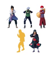 Naruto 5'li Koleksiyon Figür Seti Model 1
