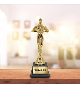 Anneye Özel Oscar Ödülü Orta Boy (Gold)