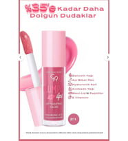 Golden Rose Plumped Lips Lip Plumping Gloss No: 211