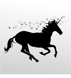 Folyo Sticker Pegasus 100cm Uzunluk (Karışık)
