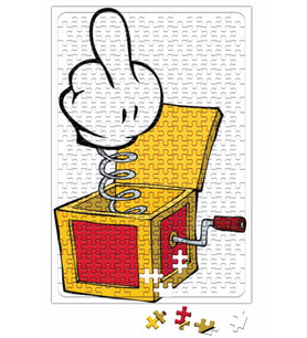 Jack In The Box Jack The Bird Puzzle 240 Parça Yapboz
