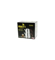 FİLİNTA MİNİ BOY ÇELİK ÇAYDANLIK SETİ ÇİFT KAPAKLI RENKLİ BAKALİT KULP ÜST DEMLİK: 1LT - ALT SULUK: 1.5LT KENDİNDEN SÜZGEÇLİ (5343)