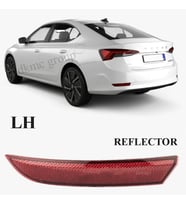 OCTAVİA SEDAN 2021-2024 MODEL ARASI UYUMLU SOL SÜRÜCÜ TARAFI ARKA TAMPON REFLEKTÖRÜ